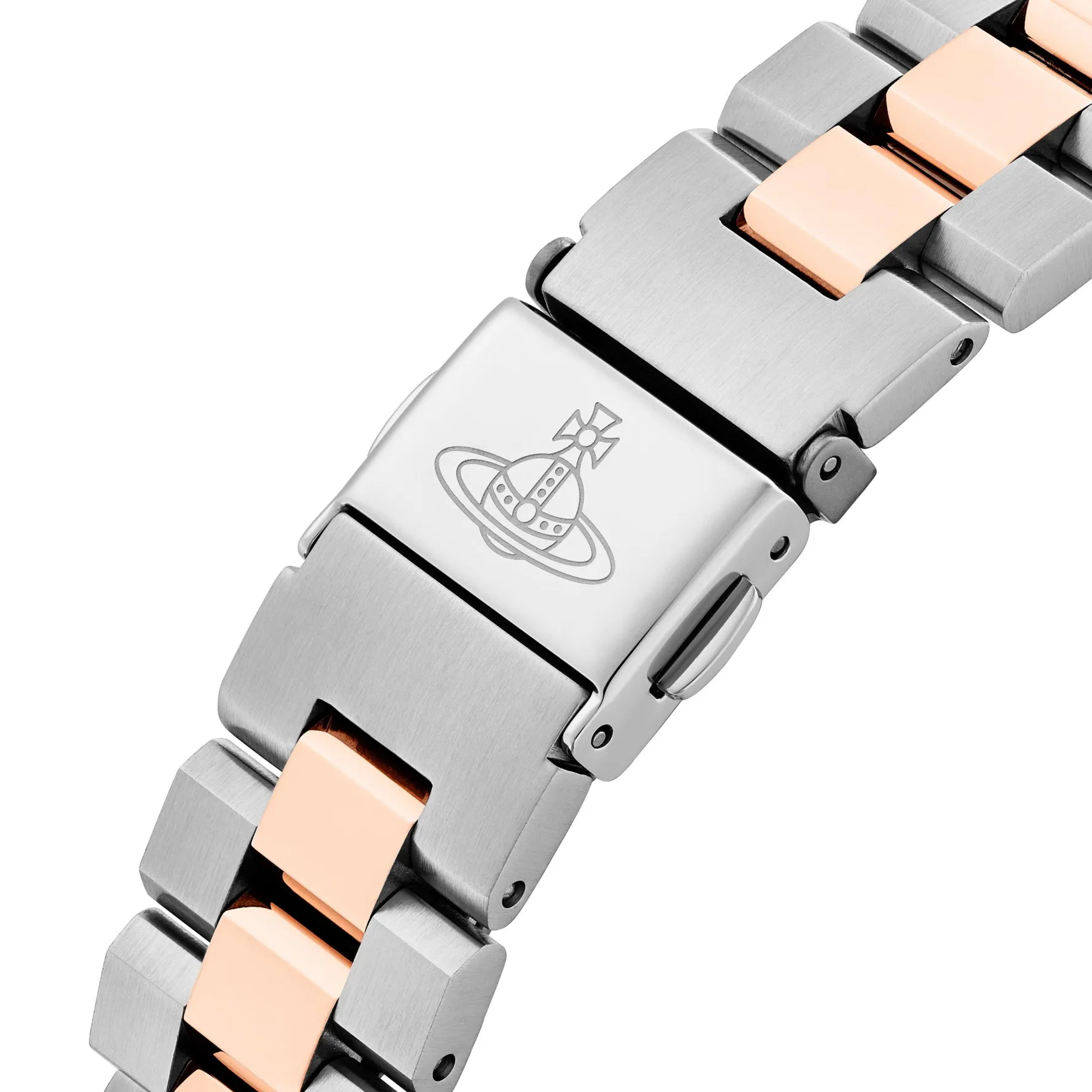 Vivienne Westwood Bloomsbury 35mm Stainless Steel and Rose Gold Tone Ladies Watch