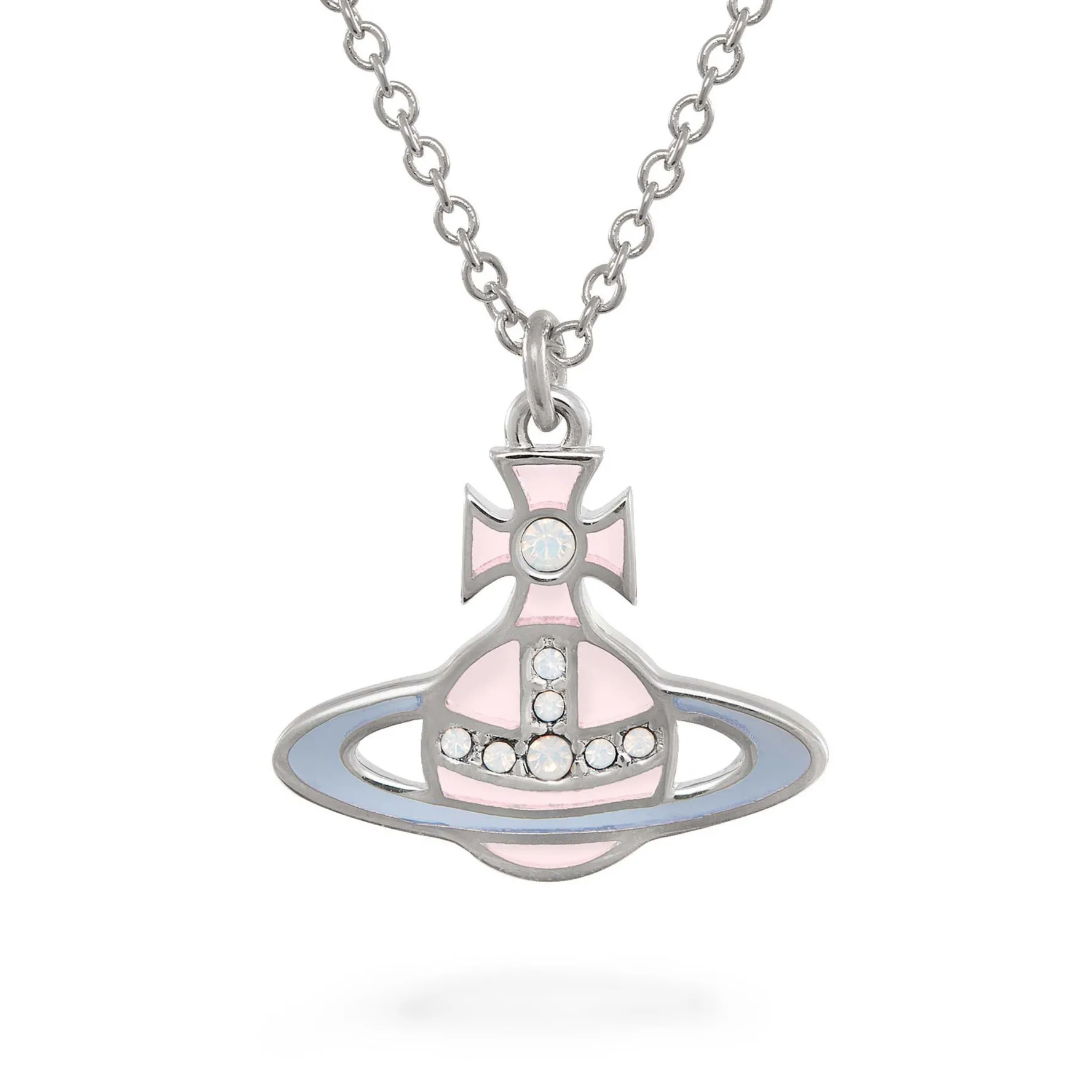 Vivienne Westwood Concetta Silver Opal Pendant