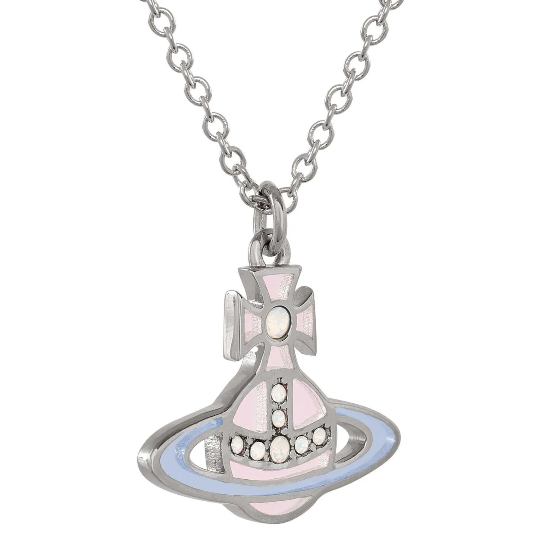Vivienne Westwood Concetta Silver Opal Pendant
