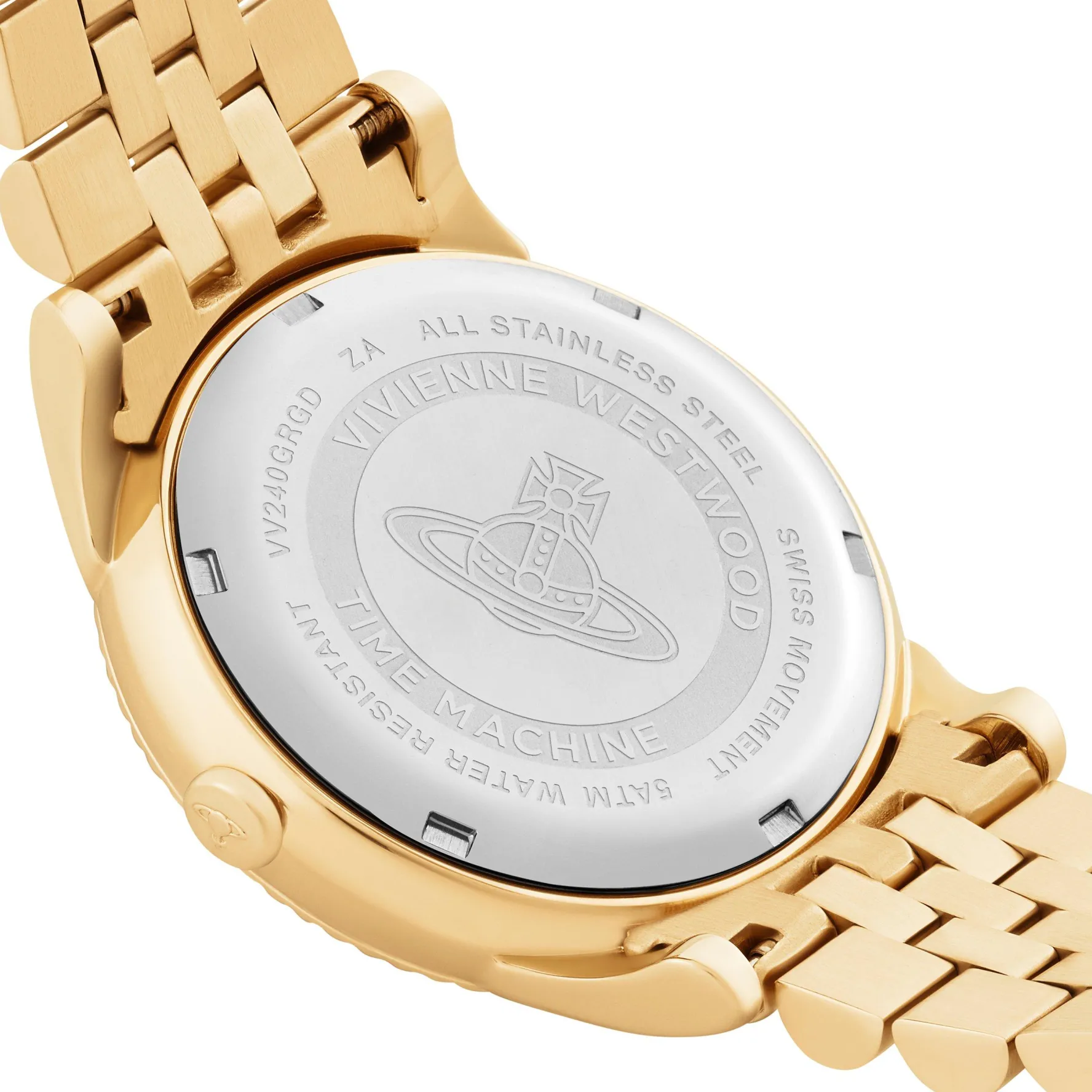 Vivienne Westwood Exclusive Seymour 38mm Yellow Gold Tone Ladies Watch