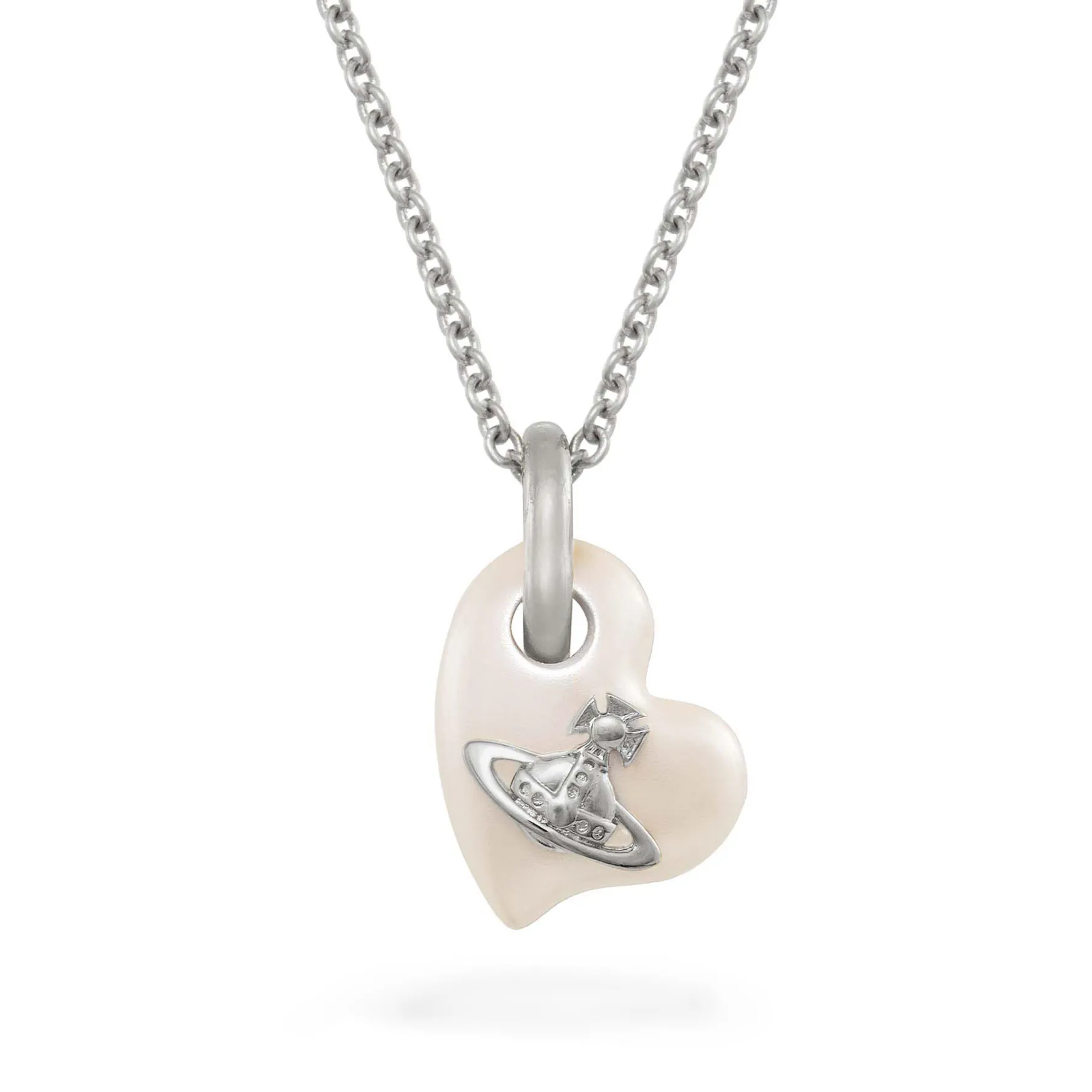 Vivienne Westwood Florentina Pearl Heart Pendant