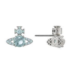 Vivienne Westwood Ismene Silver Cubic Zirconia Stud Earrings