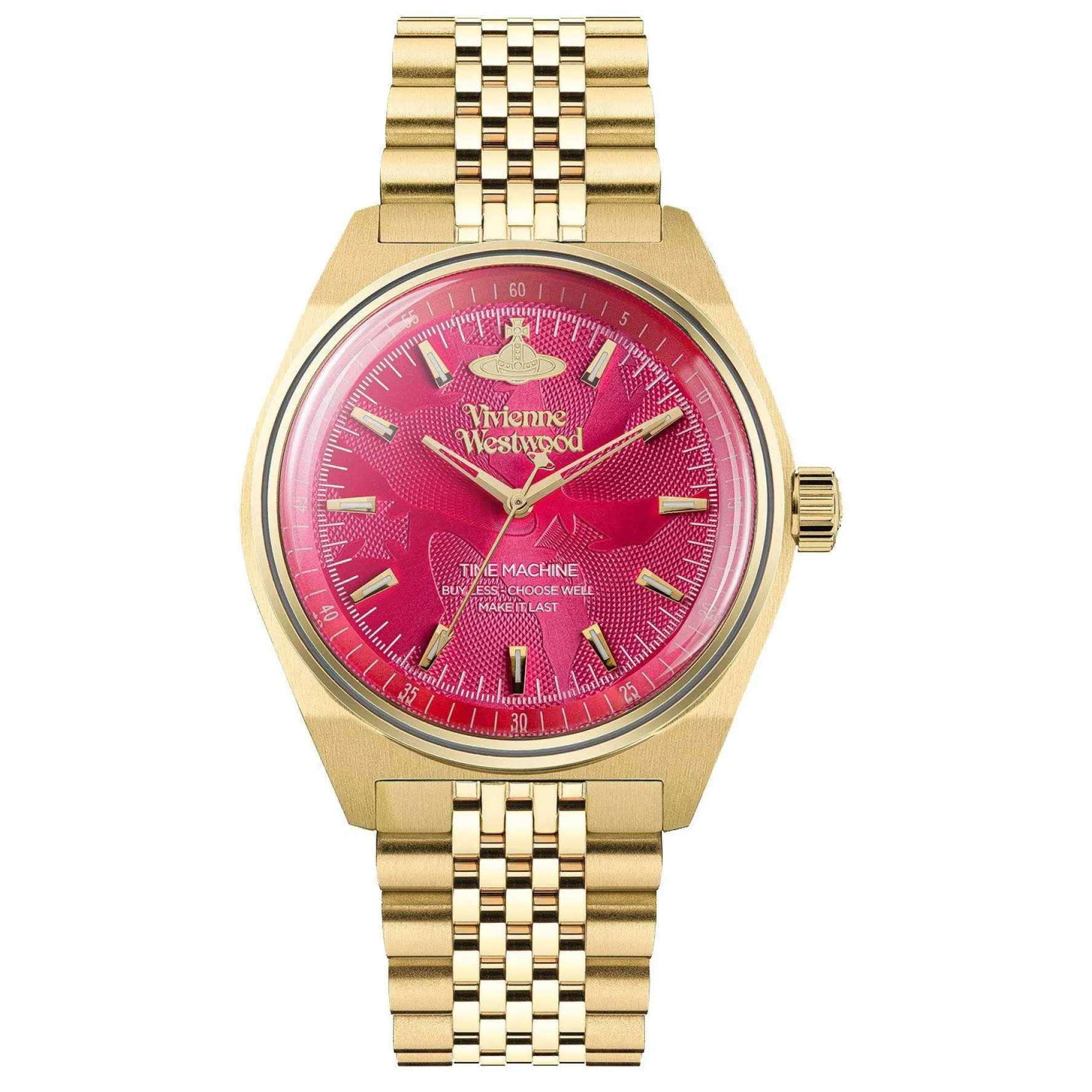 Vivienne Westwood Lady Sydenham 39mm Yellow Gold Tone Ladies Watch