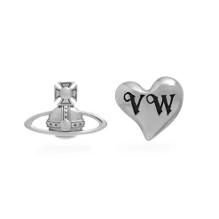 Vivienne Westwood Leodaria Silver Stud Earrings