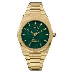 Vivienne Westwood Limehouse 34mm Yellow Gold Tone Ladies Watch