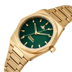 Vivienne Westwood Limehouse 34mm Yellow Gold Tone Ladies Watch