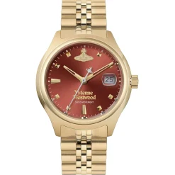 Vivienne Westwood Little Camberwell 29mm Yellow Gold Tone Ladies Watch