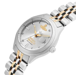 Vivienne Westwood Little Camberwell 29mm Stainless Steel and Yellow Gold Tone Ladies Watch