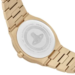 Vivienne Westwood Merton 38mm Yellow Gold Tone Ladies Watch
