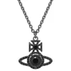 Vivienne Westwood Norabelle Black Cubic Zirconia Pendant