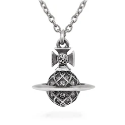 Vivienne Westwood Norabelle Black Cubic Zirconia Men's Necklace
