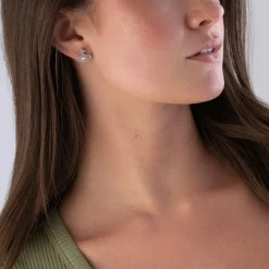 Vivienne Westwood Olympia Cubic Zirconia Pearl Earrings