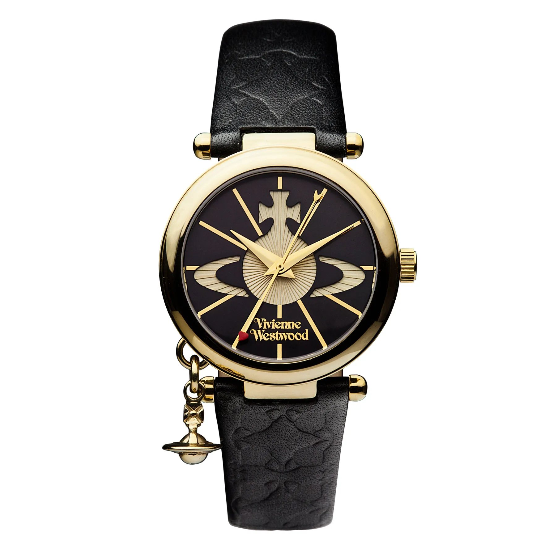 Vivienne Westwood Orb II 32mm Yellow Gold Tone Ladies Watch