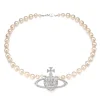 Vivienne Westwood Pearl Bas Relief Gents Necklet