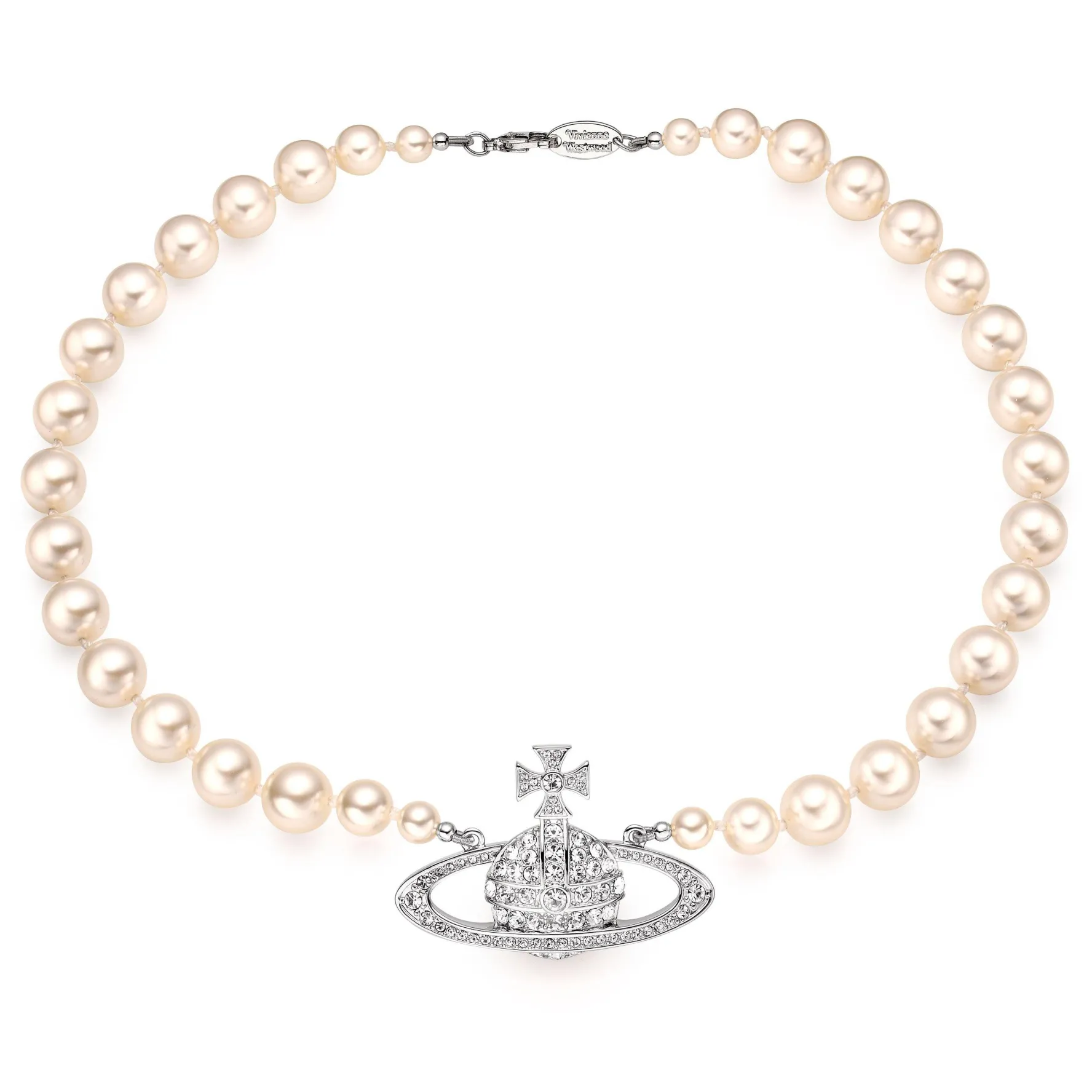 Vivienne Westwood Pearl Bas Relief Choker