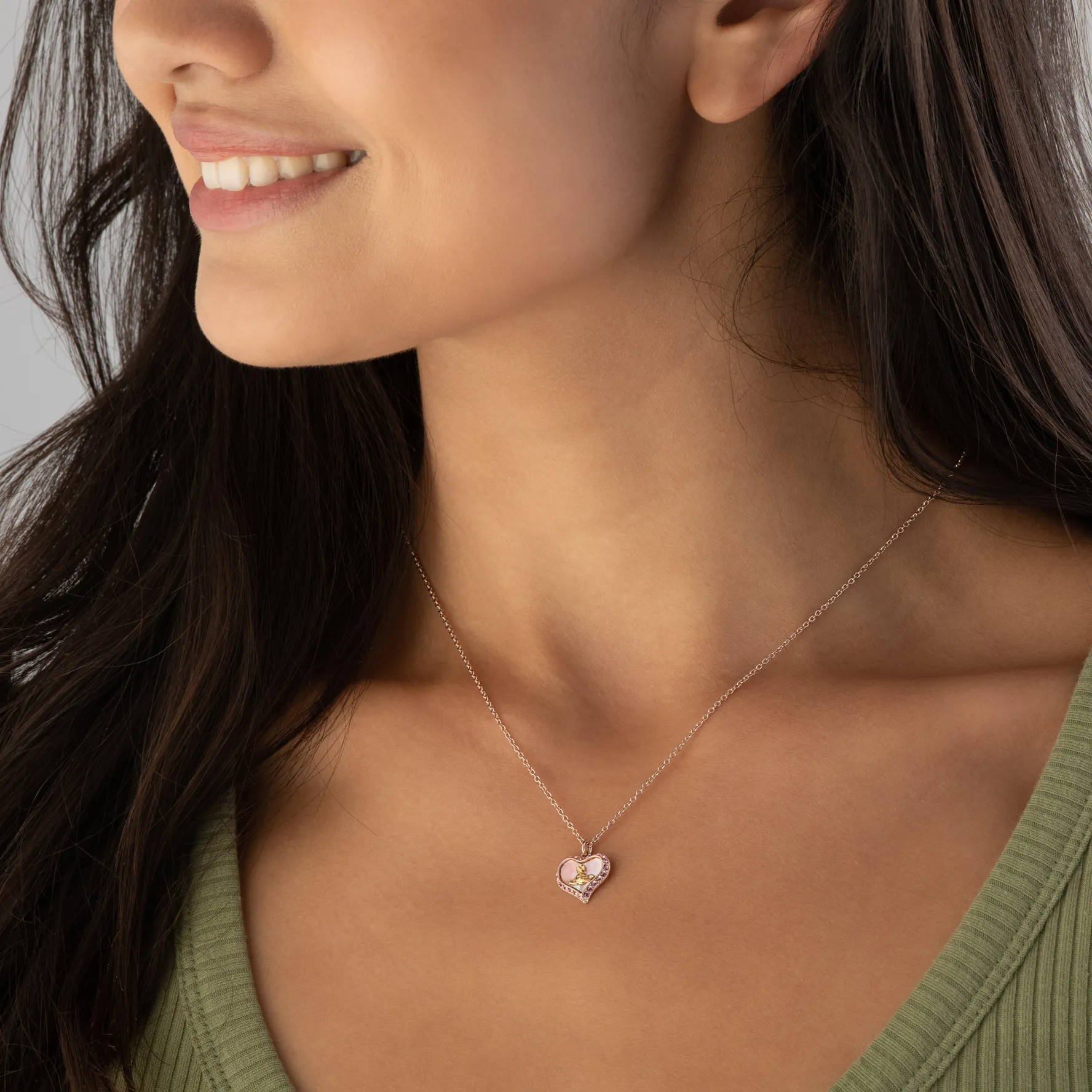 Vivienne Westwood Petra Heart Ladies Pendant