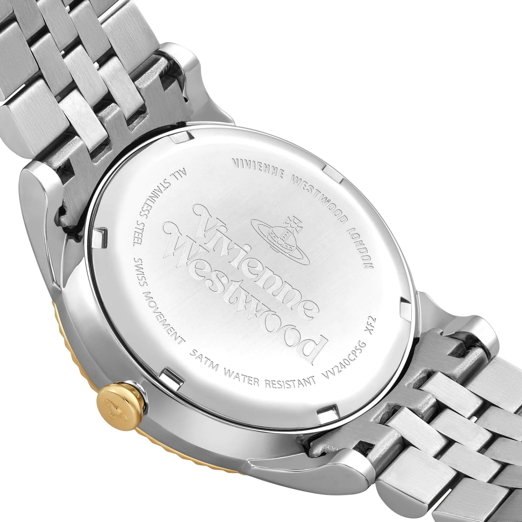 Vivienne Westwood Seymour 38mm Yellow Gold Tone Ladies Watch