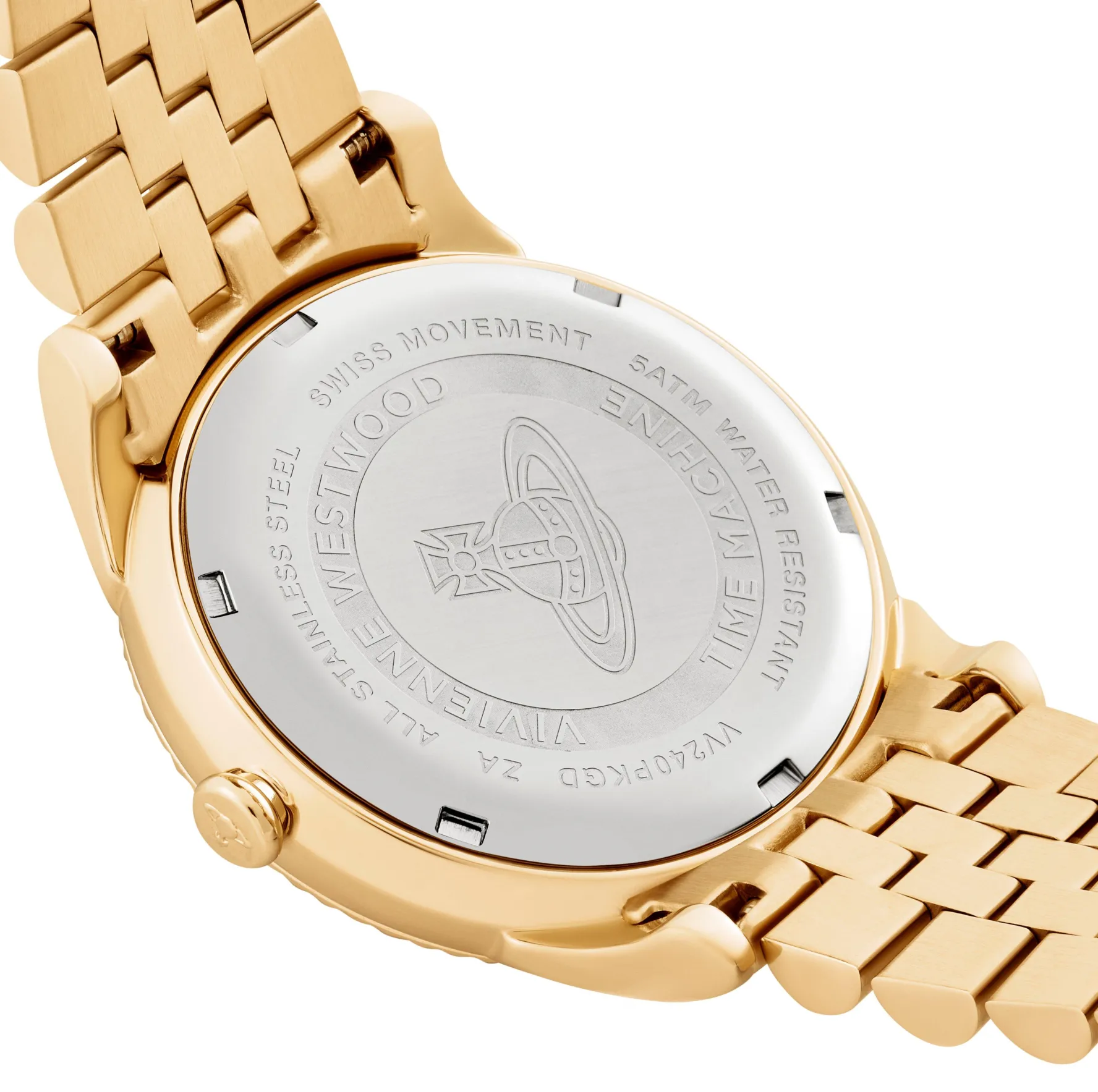 Vivienne Westwood Seymour 38mm Yellow Gold Tone Ladies Watch
