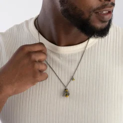 Vivienne Westwood Silver Crystal Bee Pendant