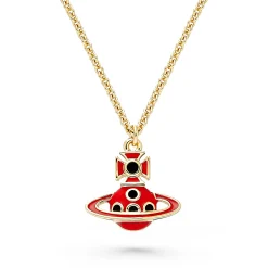 Vivienne Westwood Sylvana Yellow Gold Tone Pendant