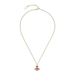 Vivienne Westwood Sylvana Yellow Gold Tone Pendant