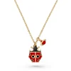 Vivienne Westwood Sylvana Yellow Gold Tone Ladybird Pendant