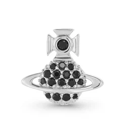 Vivienne Westwood Tamia Silver Cubic Zirconia Stud Earring