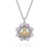 Vivienne Westwood Tara Silver Crystal Pendant