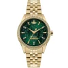 Vivienne Westwood Wallace 32mm Yellow Gold Tone Crystal Ladies Watch