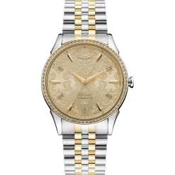 Vivienne Westwood Wallace 38mm Stainless Steel and Yellow Gold Tone Ladies Watch