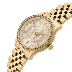 Vivienne Westwood Wallace 32mm Yellow Gold Tone Crystal Ladies Watch