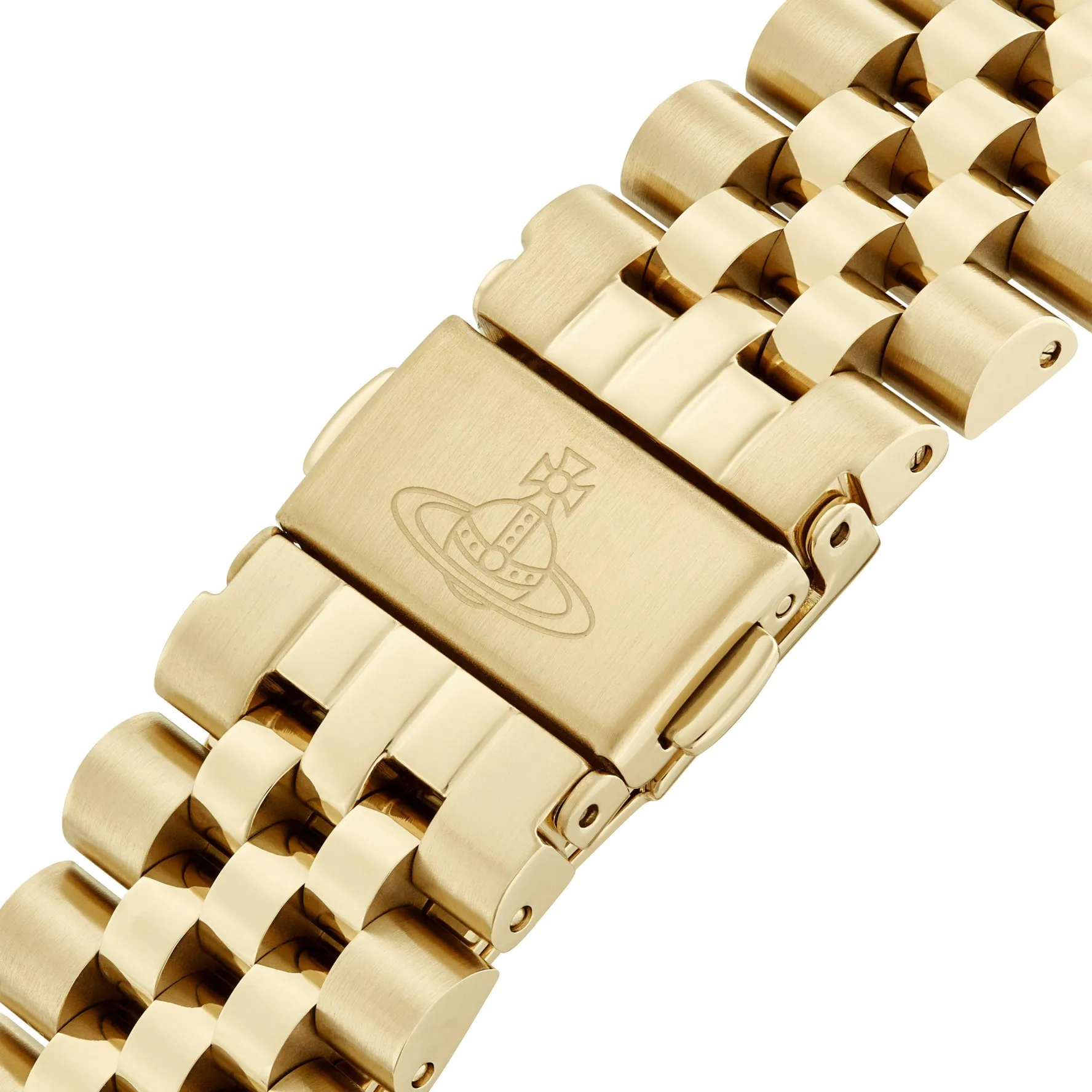 Vivienne Westwood Wallace 37mm Yellow Gold Tone Ladies Watch
