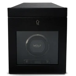 WOLF British Racing Singe Watch Winder with Storage