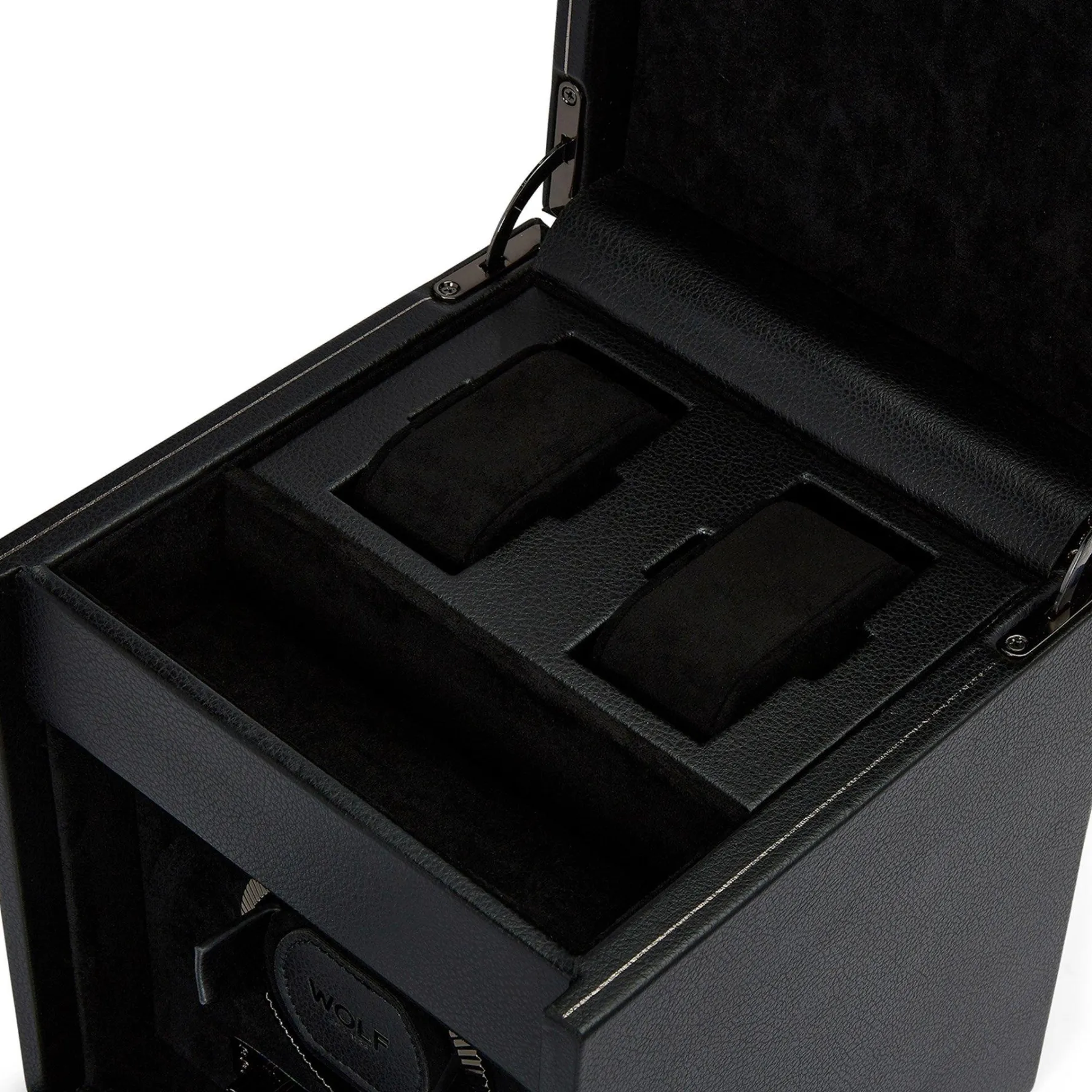 WOLF British Racing Singe Watch Winder with Storage