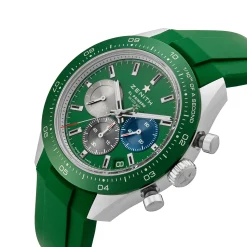 ZENITH Chronomaster Sport 41mm Ceramic Green Rubber Strap Automatic Watch